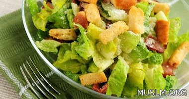 7 basic rules for eating healthy salad dish