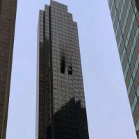 حريق في برج ترامب بنيويورك